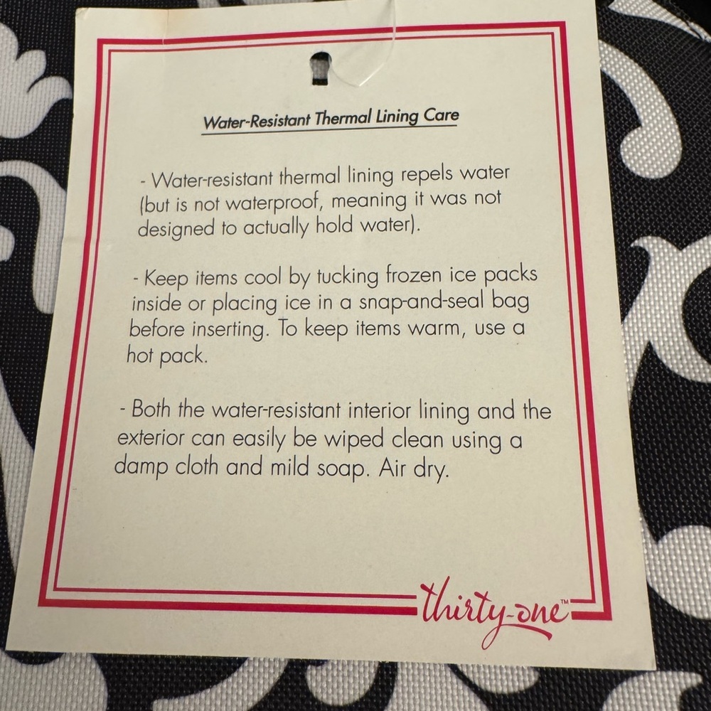 Thirty-One Around We Go Thermal Black Parisian Pop 347G - Picture 3 of 8